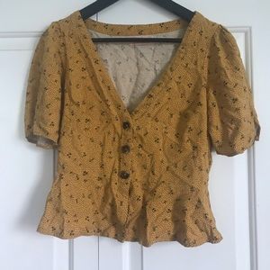 Urban Outfitters Button Up Top